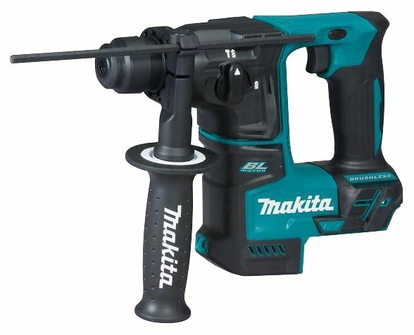 

Перфоратор Makita DHR171Z, аккумуляторный, SDS-Plus, 1.2 Дж, 680 об/мин, 4800 уд/мин, 18V, Li-Ion, 2.8кг поставляется без аккумуляторов и зарядного устройства, DHR171Z