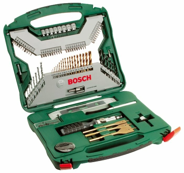 

Набор инструментов BOSCH X-Line 100 , предметов в наборе: 100шт., пластиковый кейс (2607019330), X-Line 100