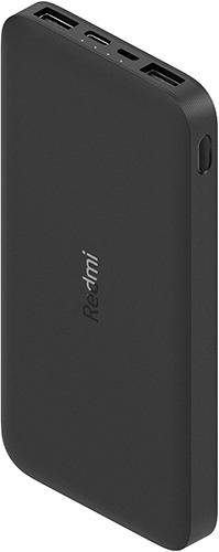 

Портативный аккумулятор (Powerbank) Xiaomi Mi Redmi Power Bank, 10000 мА·ч, 2xUSB, 2.6А, Type-C, черный (VXN4305GL), Mi Redmi Power Bank