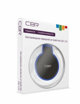 Беспроводное зарядное устройство CBR CWC 135, 1А