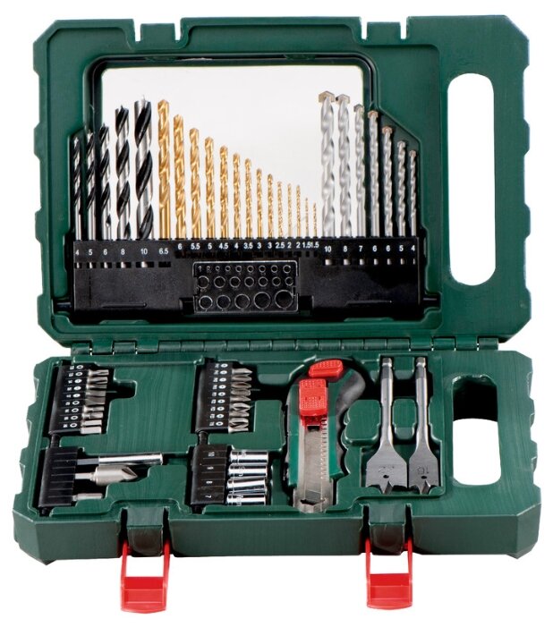

Набор оснастки Metabo 626707000, предметов в наборе: 55 шт., для шуруповертов, пластиковый кейс (626707000), 626707000