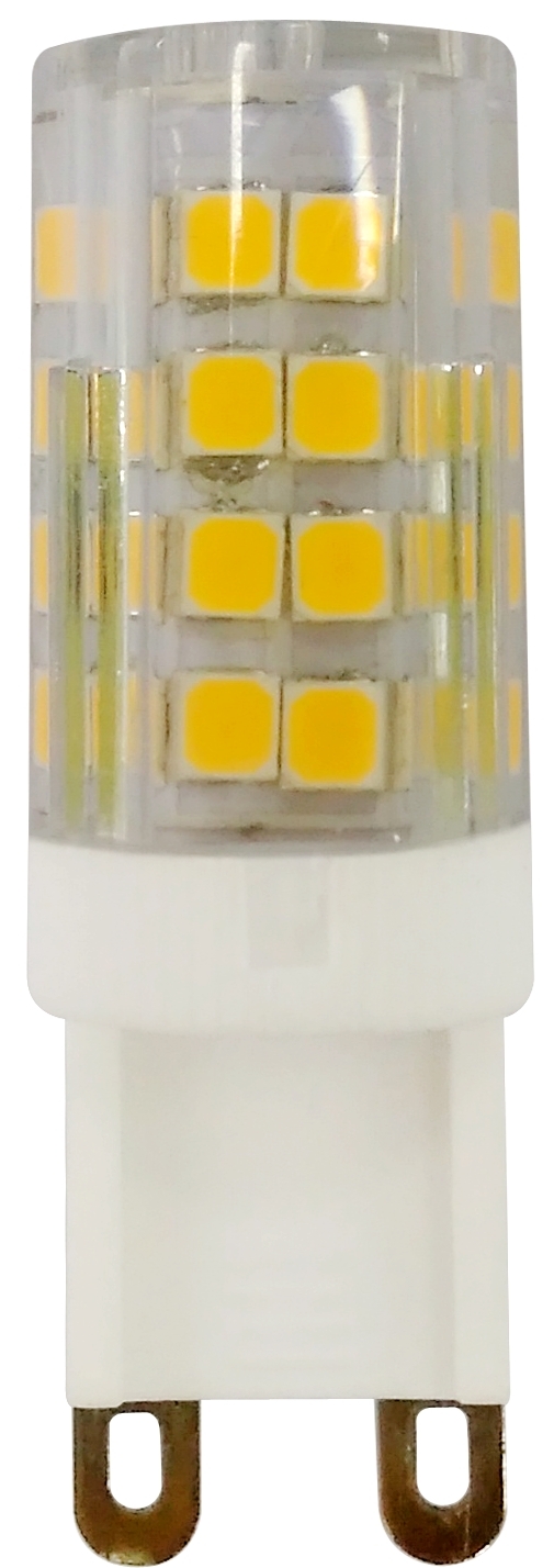 

Лампа светодиодная G9, JCD, 170-265 В, 3.5Вт, 280лм, 2700K/теплый, 80 Ra, ЭРА LED-JCD-3,5W-CER-827-G9 (Б0027861), LED-JCD-3,5W-CER-827-G9