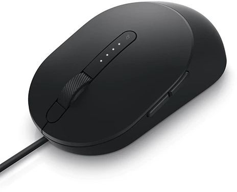 

Мышь проводная Dell MS3220, 3200dpi, оптическая лазерная, USB, черный (570-ABHN), MS3220