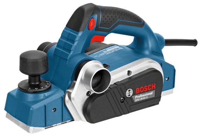 Электрорубанок BOSCH GHO 26-82 D, 710 Вт, сетевой