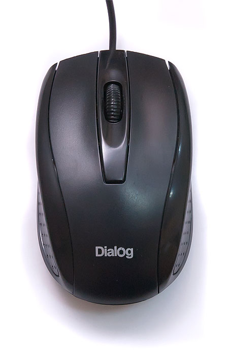 

Мышь проводная Dialog MOP-04BU, 800dpi, черный, MOP-04BU