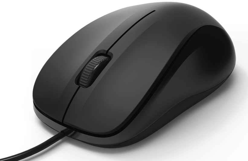 

Мышь проводная Hama MC-300, 1200dpi, оптическая светодиодная, USB, черный (00182606), MC-300
