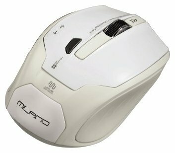 

Мышь беспроводная Hama Milano, 2400dpi, оптическая светодиодная, Wireless, USB, белый (00182638), Milano