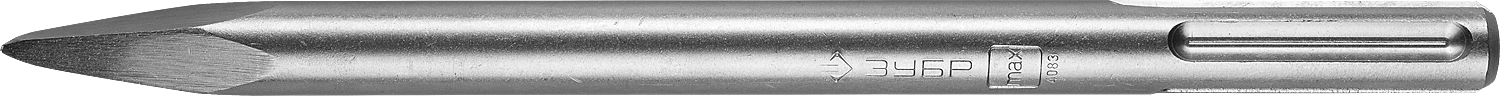 

Зубило пикообразное SDS-max, 28 см, 1 шт., ЗУБР Профессионал (29381-00-280), 29381-00-280 280 мм
