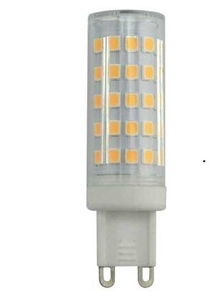 

Лампа светодиодная G9, corn, 220В, 10Вт, 2800K/теплый, Ecola (G9RW10ELC)
