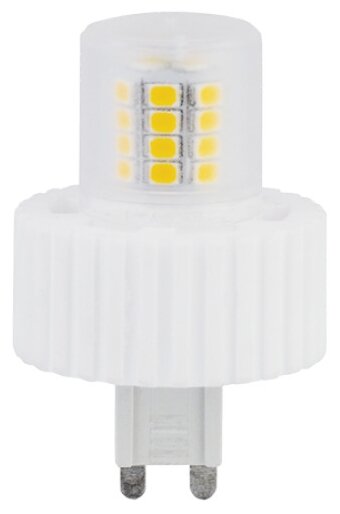 

Лампа светодиодная G9, corn, 220В, 7.5Вт, 4200K/нейтральный, Ecola (G9CV75ELC), 0