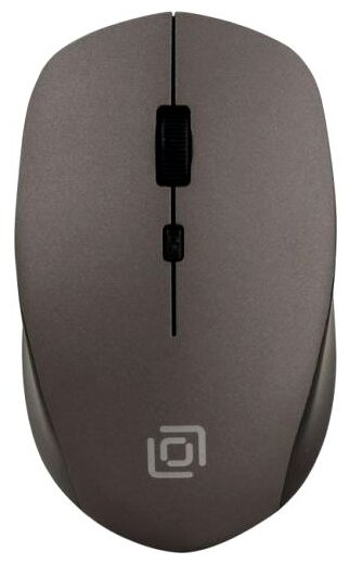 

Мышь беспроводная Oklick 565MW matt, 1600dpi, оптическая светодиодная, USB, черный/серый (1103663), 565MW matt