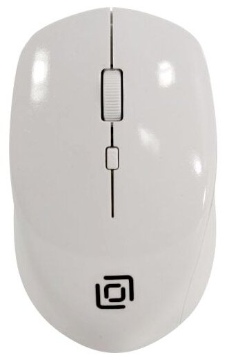 

Мышь беспроводная Oklick 565MW glossy, 1600dpi, оптическая светодиодная, USB, белый (1103666), 565MW glossy