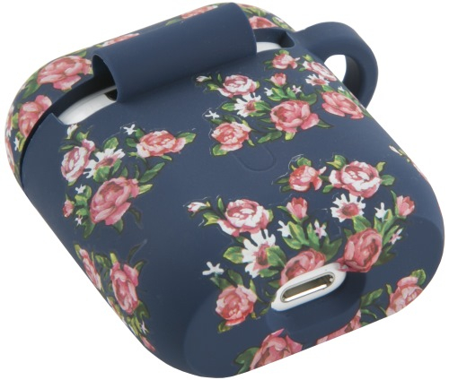 Чехол силиконовый Red Line Space Flower для зарядного кейса Airpods, дизайн 3 (УТ000017875)