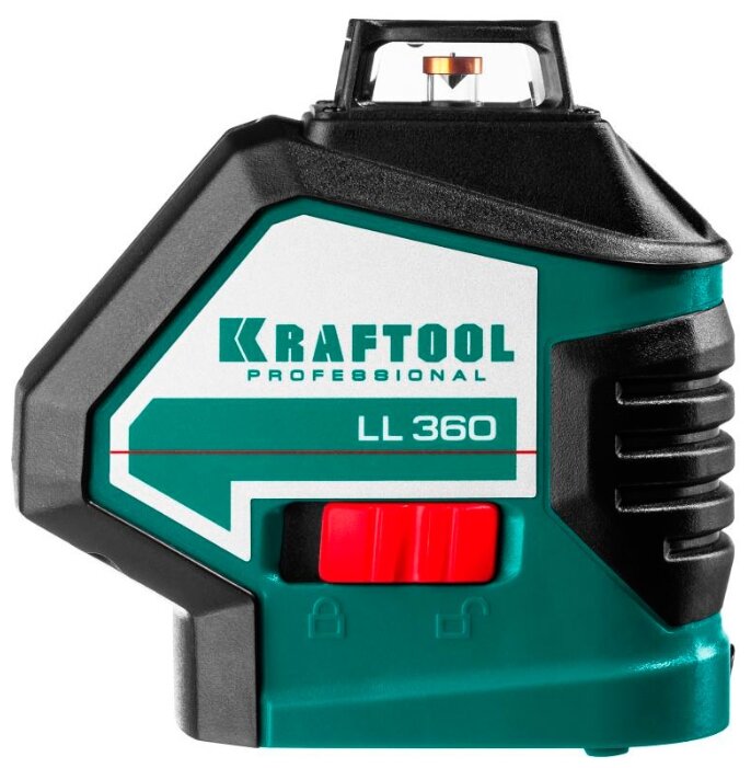 Уровень лазерный (нивелир) линейный, до 20 м, Kraftool LL360