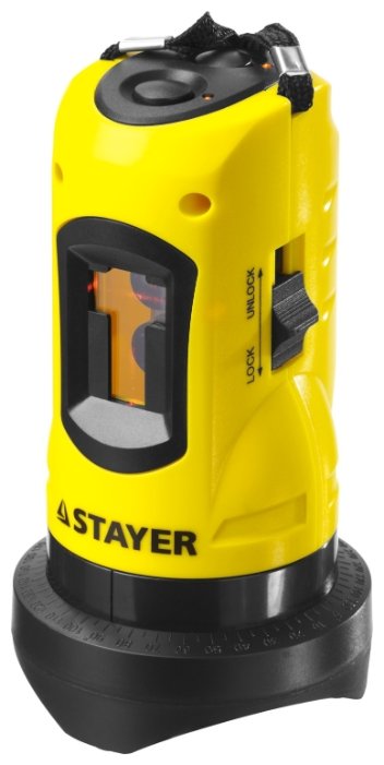 Уровень лазерный нивелир линейный до 10 м 05 ммм самовыравнивание 2xАА STAYER MASTER LASERMAX 34960 2850₽