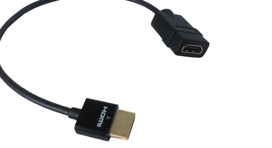 

Кабель HDMI(19M)-HDMI(19M), 30 см, черный Kramer