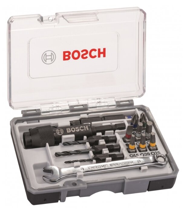

Набор бит Bosch Extra Hard, 20 шт. (2.607.002.786)