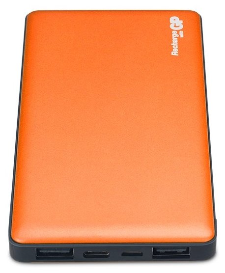 

Портативный аккумулятор (Powerbank) GP MP10MA, 10000mAh, 2xUSB, 3A, Type-C, оранжевый (MP10MAO), MP10MA