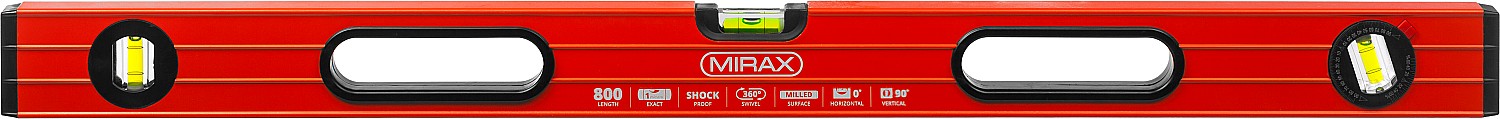 

80 см, точность 1 мм/м, 3 глазка, брусковый, MIRAX (34603-080)