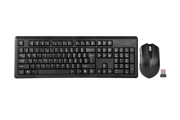 Клавиатура + мышь A4Tech V-Track 4200N, USB, черный
