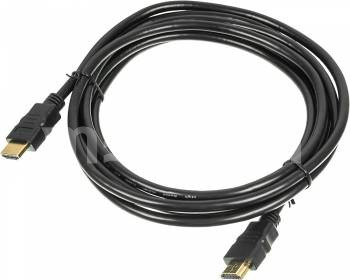 

Кабель HDMI(19M)-HDMI(19M) v1.4, 3 м, черный Buro