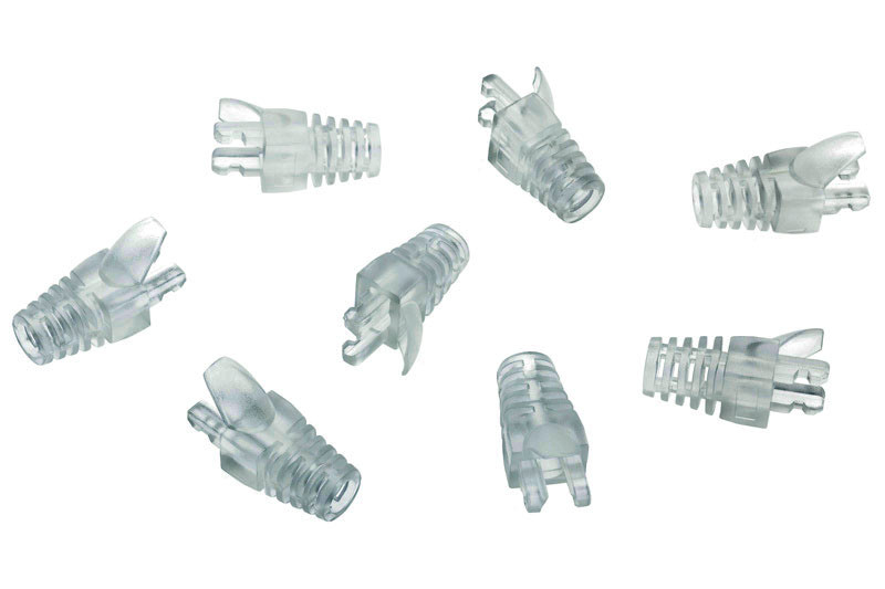 Колпачок изолирующий RJ-45, 10 шт. прозрачный Datarex
