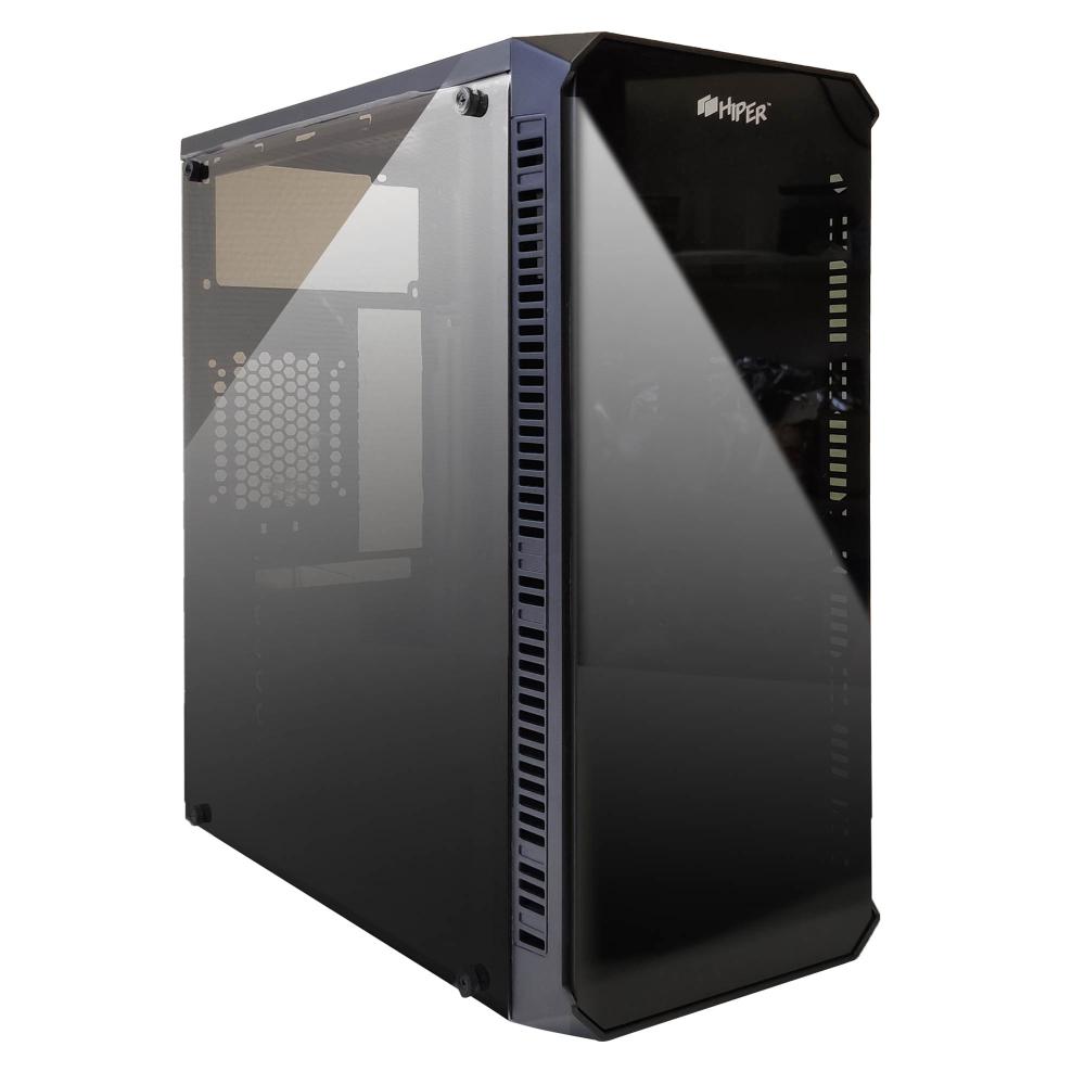 

Корпус HIPER HG-C103, ATX, Midi-Tower, USB 3.0, черный, Без БП, HG-C103