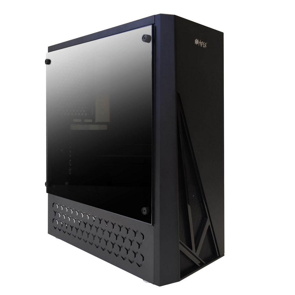 

Корпус HIPER HG-C105, ATX, Midi-Tower, USB 3.0, черный, Без БП, HG-C105