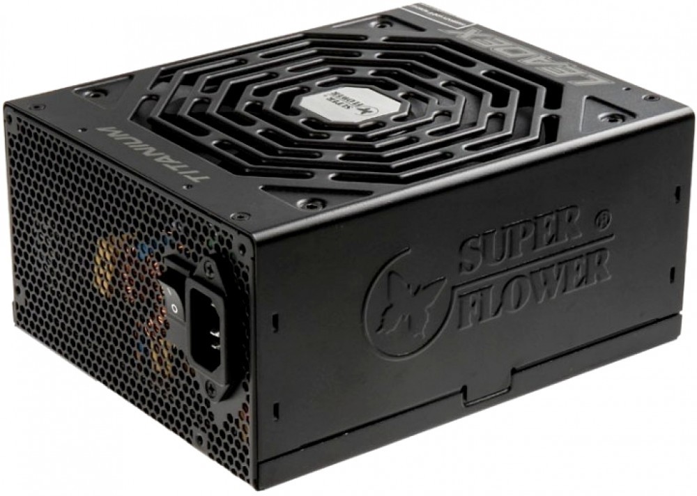 

Блок питания 1 кВт ATX Super Flower Power Supply Leadex Titanium, 140 мм, 80 Plus Titanium (SF-1000F14HT), Power Supply Leadex Titanium