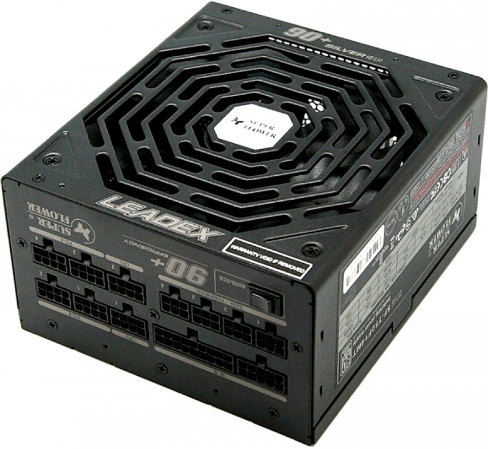 

Блок питания 850Вт ATX Super Flower Power Supply Leadex Silver, 135 мм, 80 Plus Silver (SF-850F14MT), Power Supply Leadex Silver