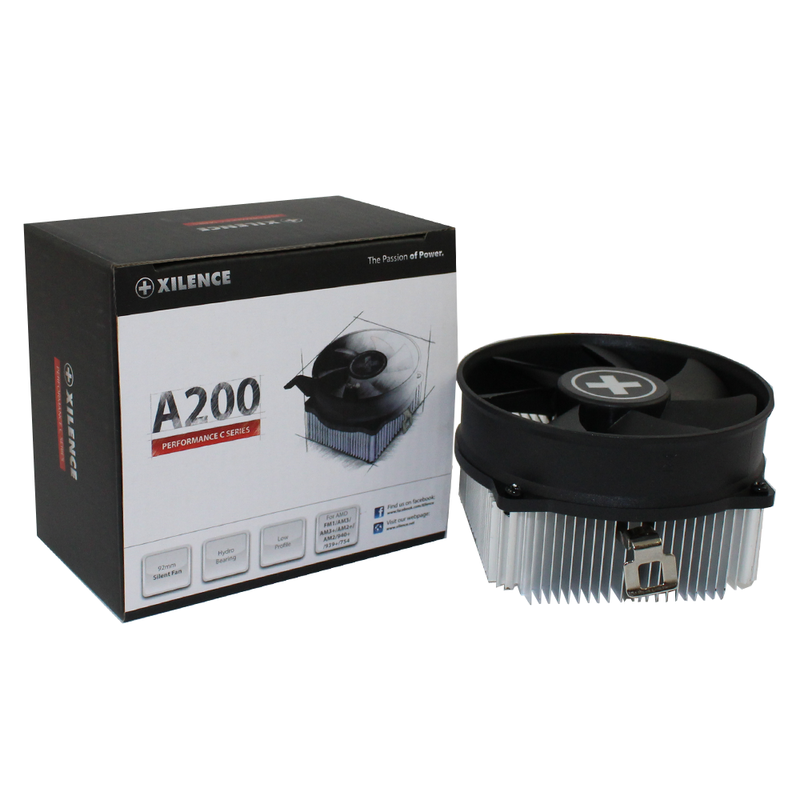 

Кулер для процессора Xilence A200 для Socket/AM4/AM2+/AM3/AM3+/FM1/AM2, 92мм, 2800rpm, 32 дБ, 89W, 3-pin, Al (XC033), A200