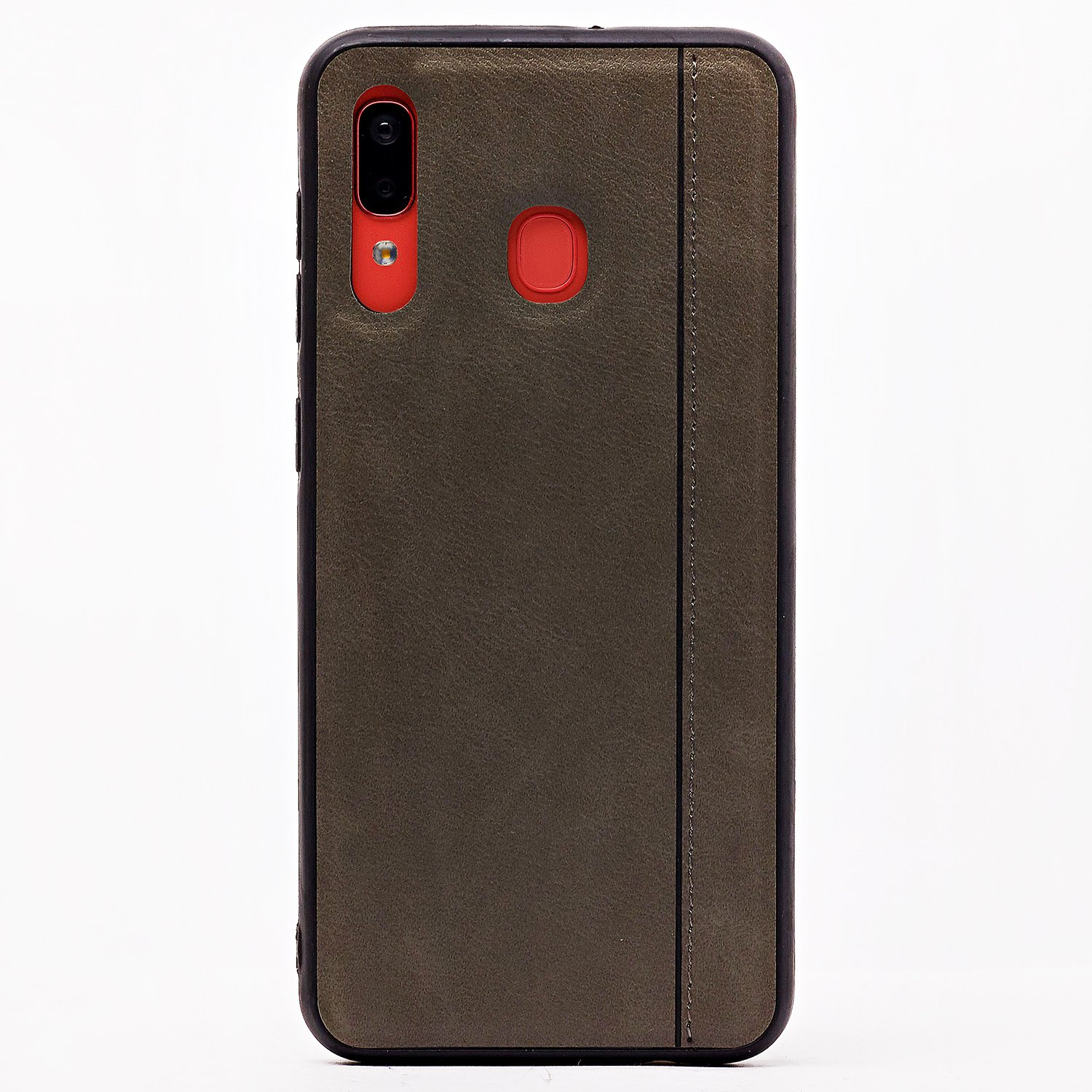 

Чехол-накладка SC166 для смартфона Samsung SM-A205/SM-A305 Galaxy A20/Galaxy A30, серый (109480)
