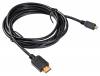 

Кабель HDMI(19M)-Micro HDMI(19M) v1.4, 3 м, черный Buro