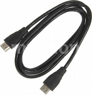 

Кабель HDMI(19M)-HDMI(19M) v1.4, 1.5 м, черный