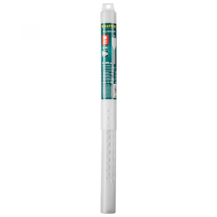 Зубило плоское SDS-max, 40 см x 2.5 см, Kraftool