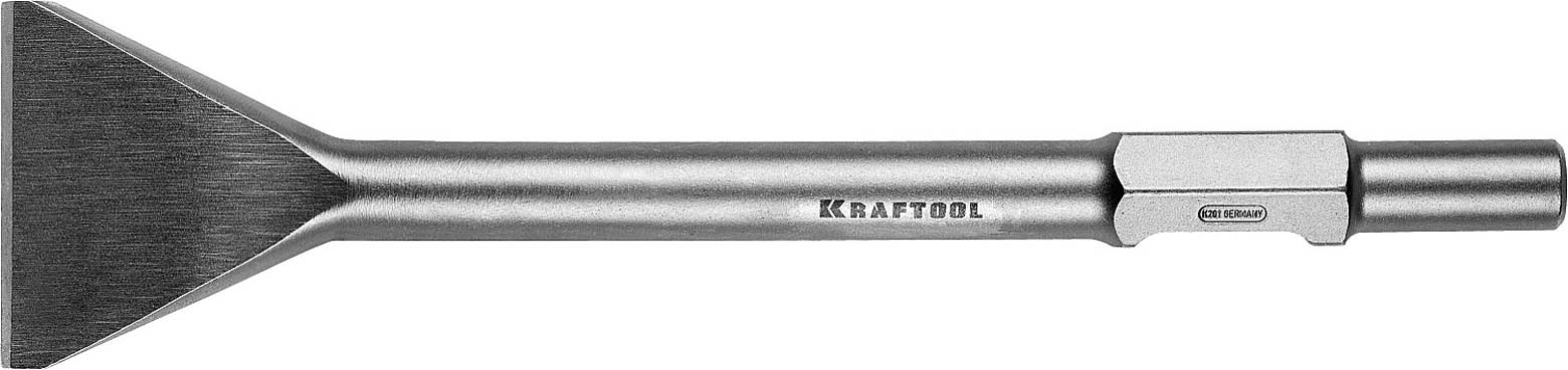 

Зубило плоское HEX 28, 400мм x 80мм, 1шт., Kraftool (29343-80-400)