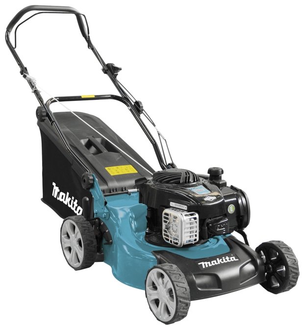 Колесная газонокосилка Makita PLM4120N, бензиновая