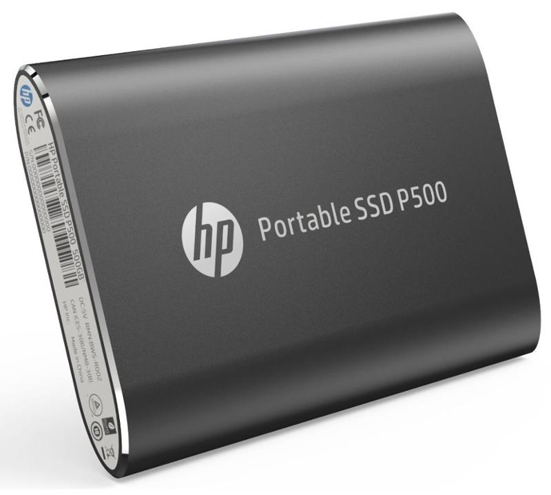 

Внешний твердотельный накопитель (SSD) HP 120Gb P500, 2.5", USB 3.1/Type-C, черный (6FR73AA), 6FR73AA