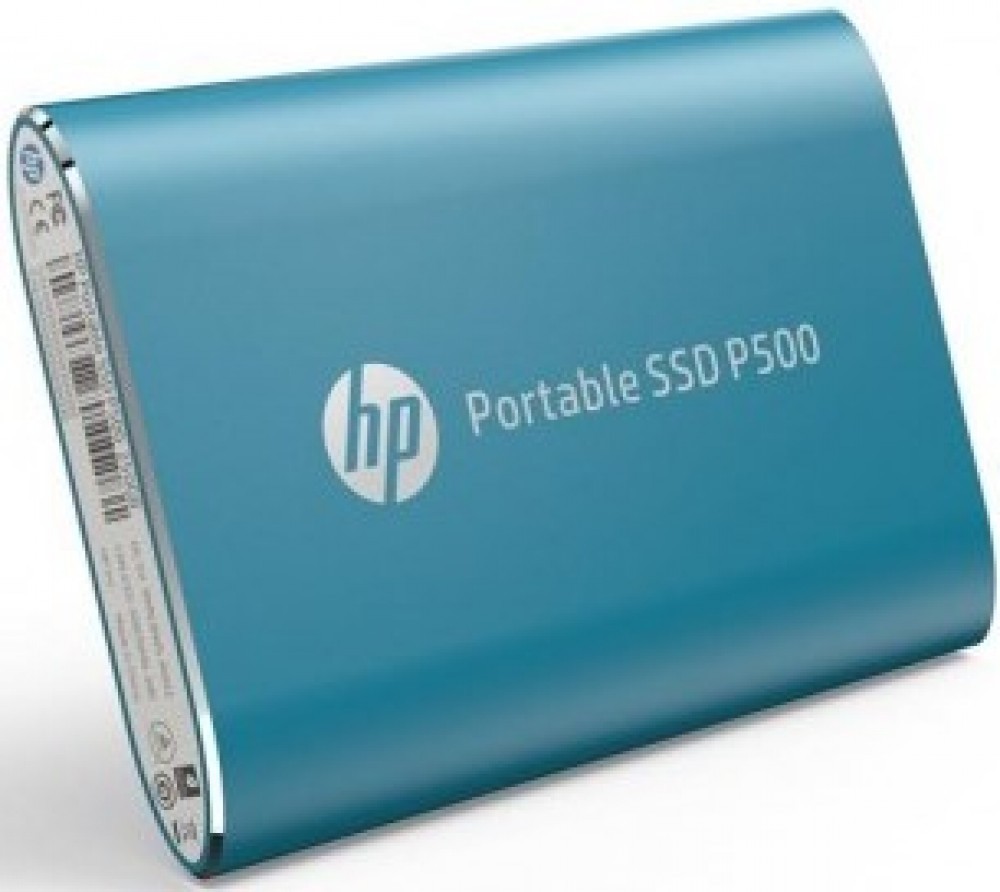 

Внешний твердотельный накопитель (SSD) HP 250Gb P500, 2.5", USB 3.1/Type-C, синий (7PD50AA), 7PD50AA