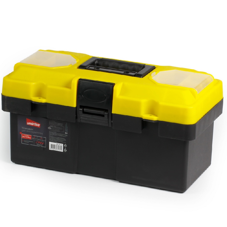 

Ящик с органайзером 35смx17смx18см, пластик, ручка, Smartbuy SBT-TB-12, SBT-TB-12