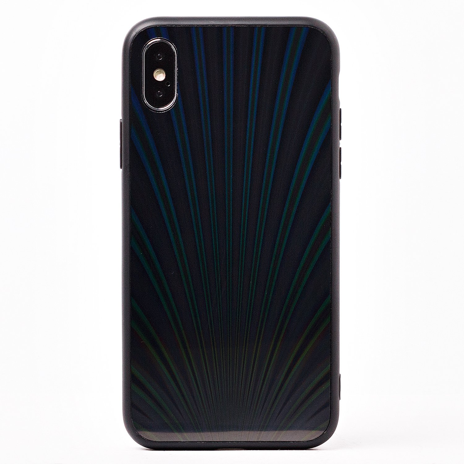 

Чехол-накладка STC004 для смартфона Apple iPhone X/XS, пластик, черный (110382)