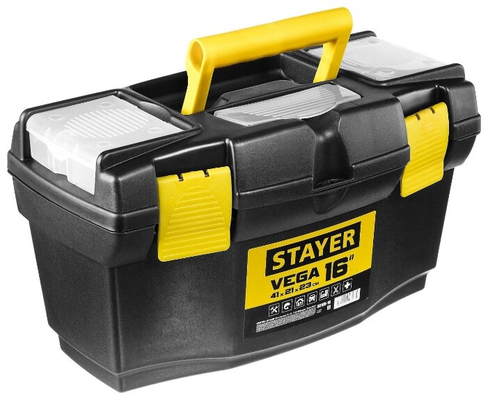 Ящик с органайзером 41 см x 21 см x 23 см, STAYER, Vega