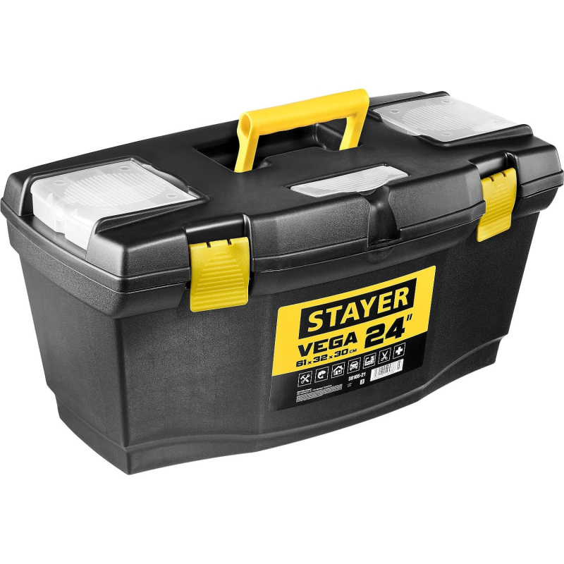 Ящик с органайзером 61 см x 30 см x 32 см, STAYER, Vega