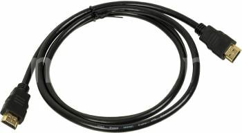 

Кабель HDMI(19M)-HDMI(19M) v1.4, 1.5 м, черный