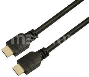 

Кабель HDMI(19M)-HDMI(19M) v2.0, 1 м, черный LAZSO
