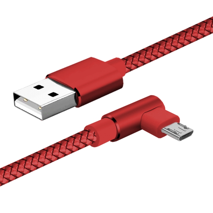 

Кабель Jet.A USB2.0-micro USB 2.0, "L-shape" коннектор, QC3.0 , 2A, 2м, красный (JA-DC25 2m Red)