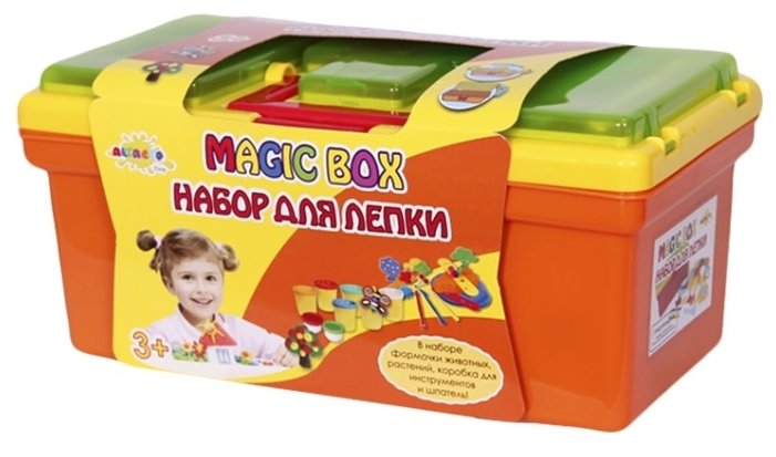 

Масса для лепки ALTACTO CLAY "Волшебный сундук", 6 цветов, 510г (ACL1502-112), "Волшебный сундук"