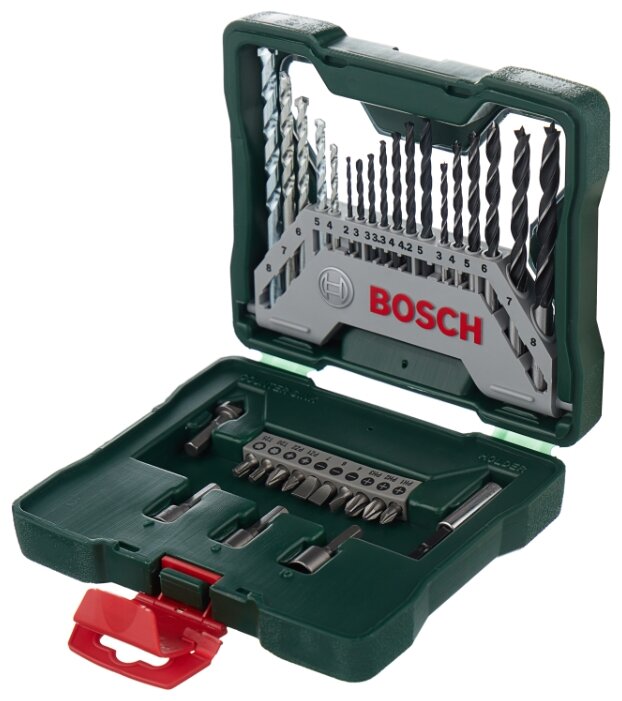 

Набор оснастки BOSCH X-Line-33, предметов в наборе: 33 шт., жесткий кейс (2607019325), X-Line-33