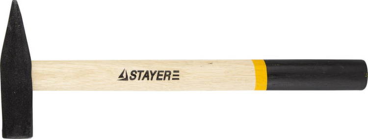 

Молоток слесарный, рукоять дерево, боек сталь 500 г, STAYER MASTER (2002-05)