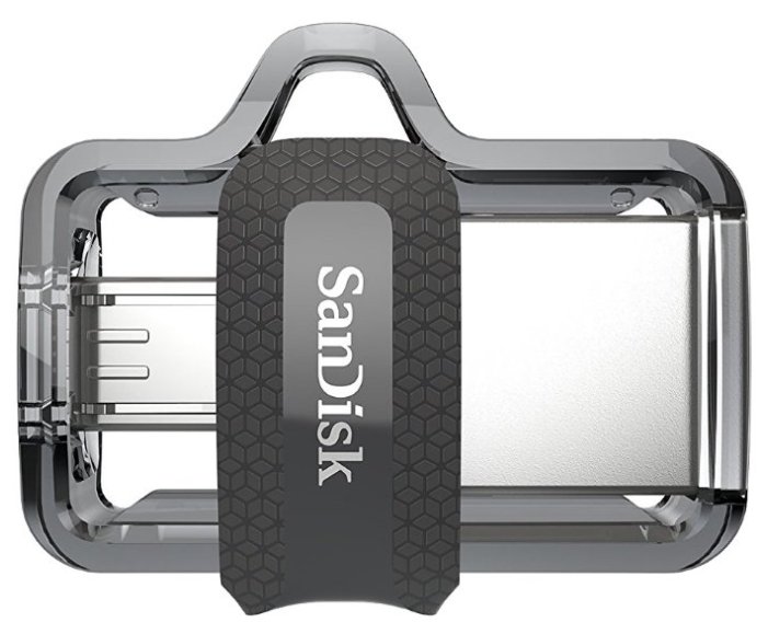 

Флешка 256Gb USB 3.0/microUSB Sandisk Dual Drive Ultra OTG, черный (SDDD3-256G-G46), Dual Drive Ultra OTG